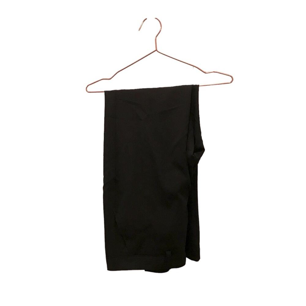 Bass black mid rise flare leg stretch heritage fit size 16 short new wit…